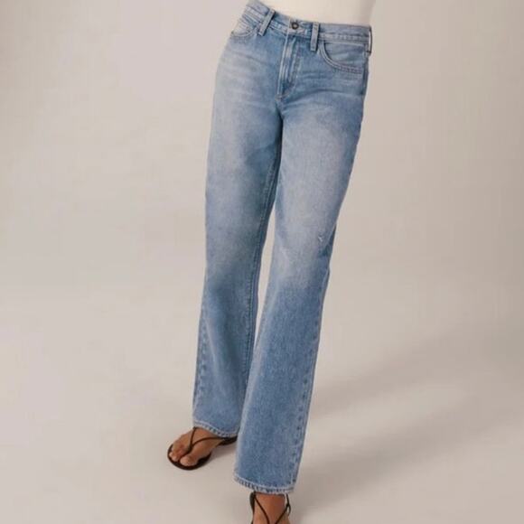 NWT Favorite Daughter Tommy Mid Rise Boyfriend Jeans Size 24 - Picture 10 of 10